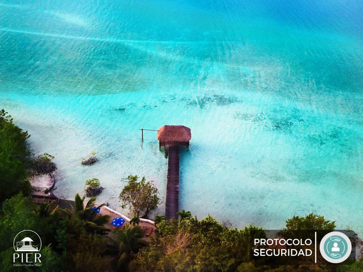 Hotel Wayak Bacalar - Todo Incluido المظهر الخارجي الصورة