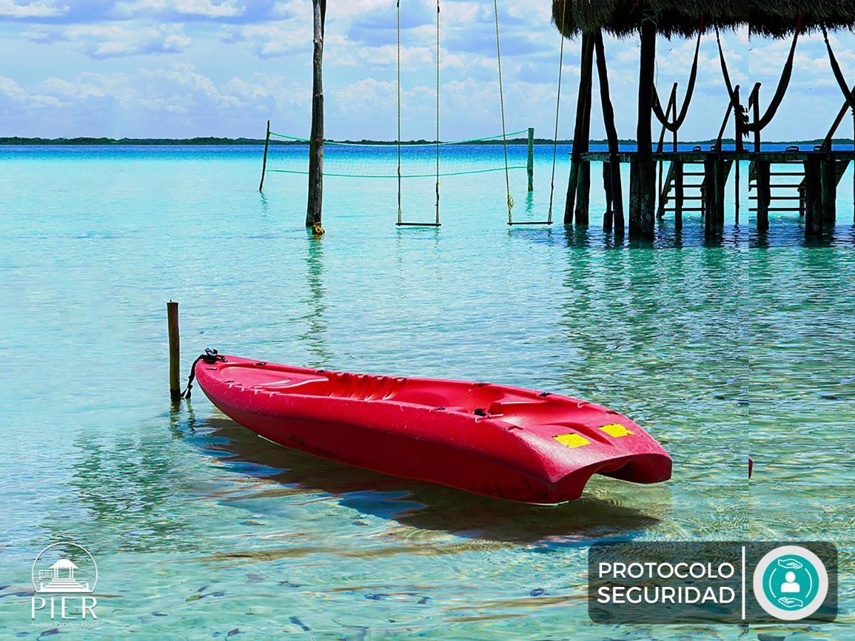 Hotel Wayak Bacalar - Todo Incluido المظهر الخارجي الصورة