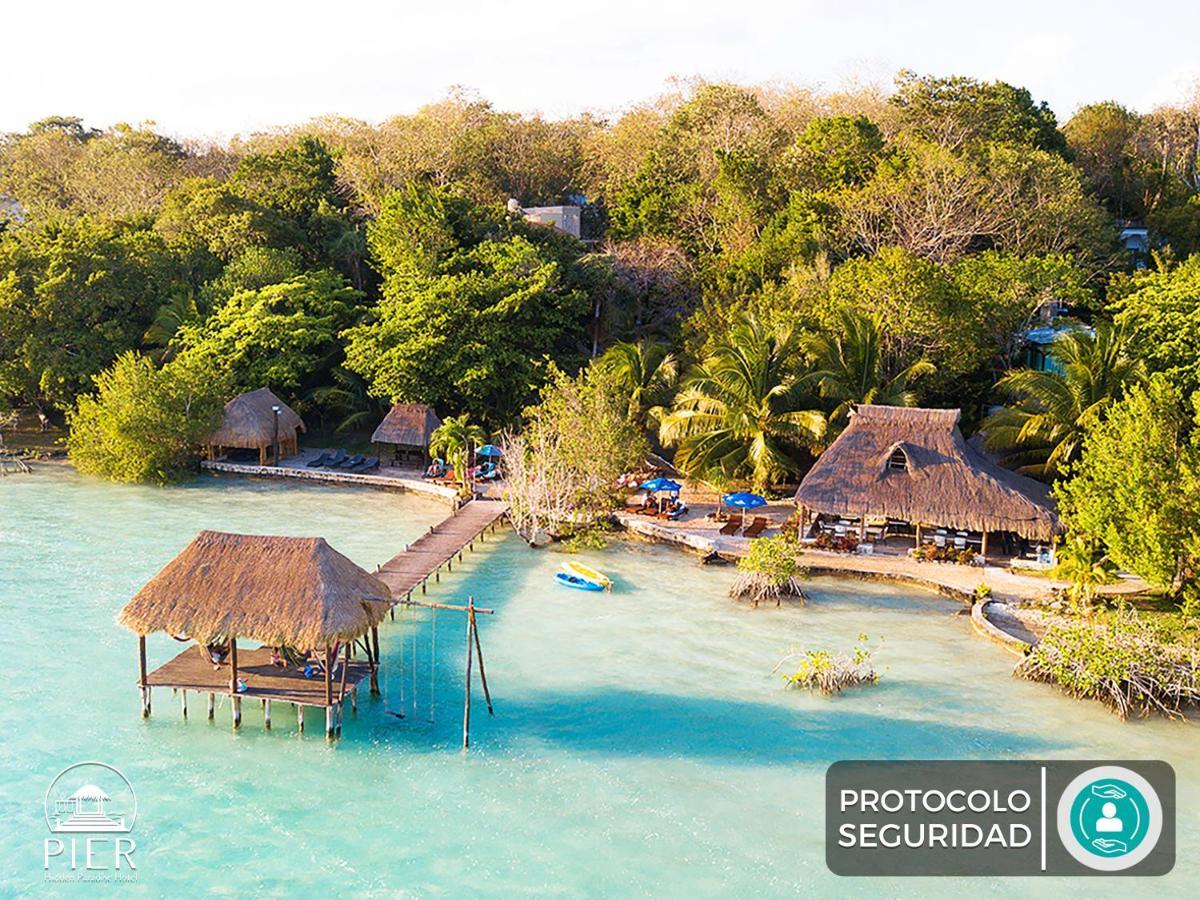 Hotel Wayak Bacalar - Todo Incluido المظهر الخارجي الصورة