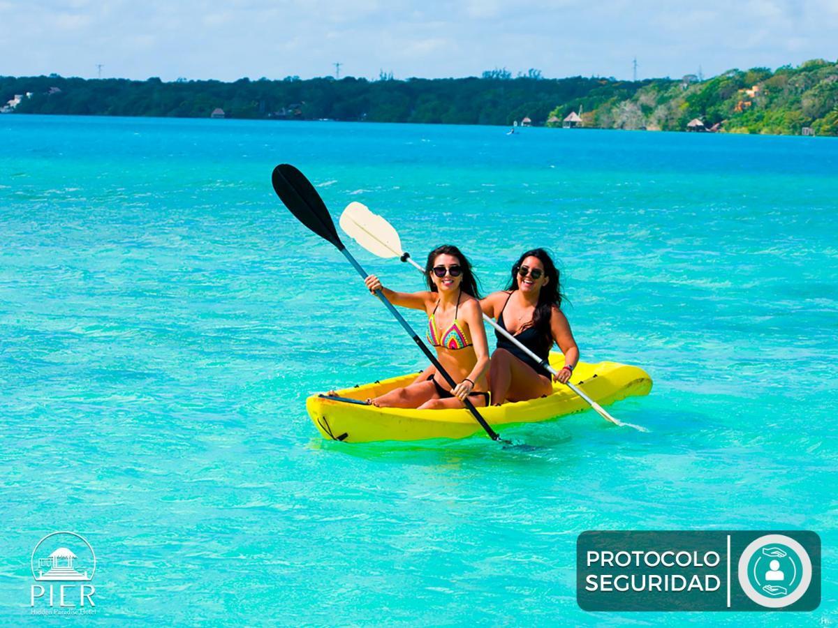 Hotel Wayak Bacalar - Todo Incluido المظهر الخارجي الصورة