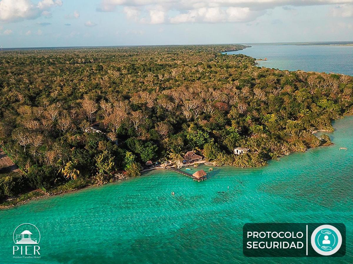 Hotel Wayak Bacalar - Todo Incluido المظهر الخارجي الصورة