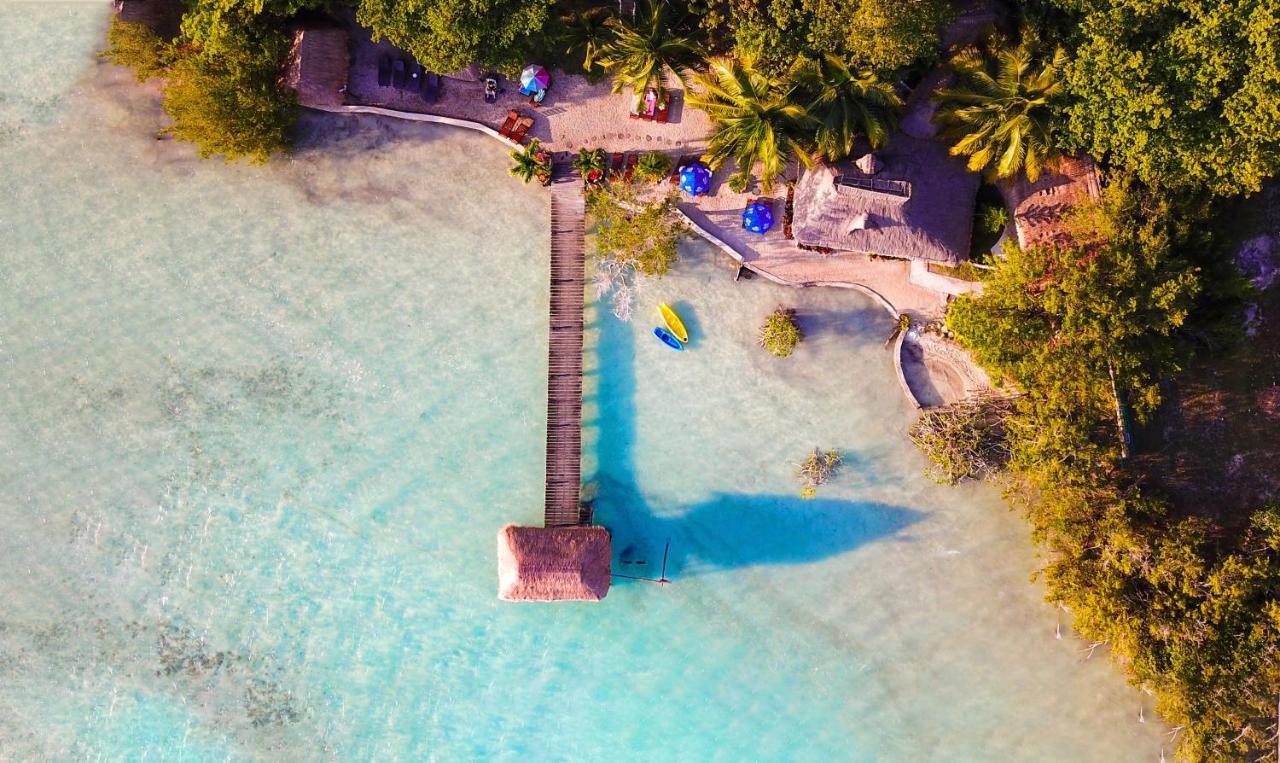 Hotel Wayak Bacalar - Todo Incluido المظهر الخارجي الصورة