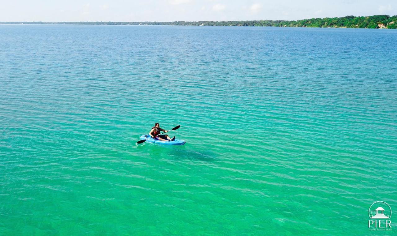 Hotel Wayak Bacalar - Todo Incluido المظهر الخارجي الصورة