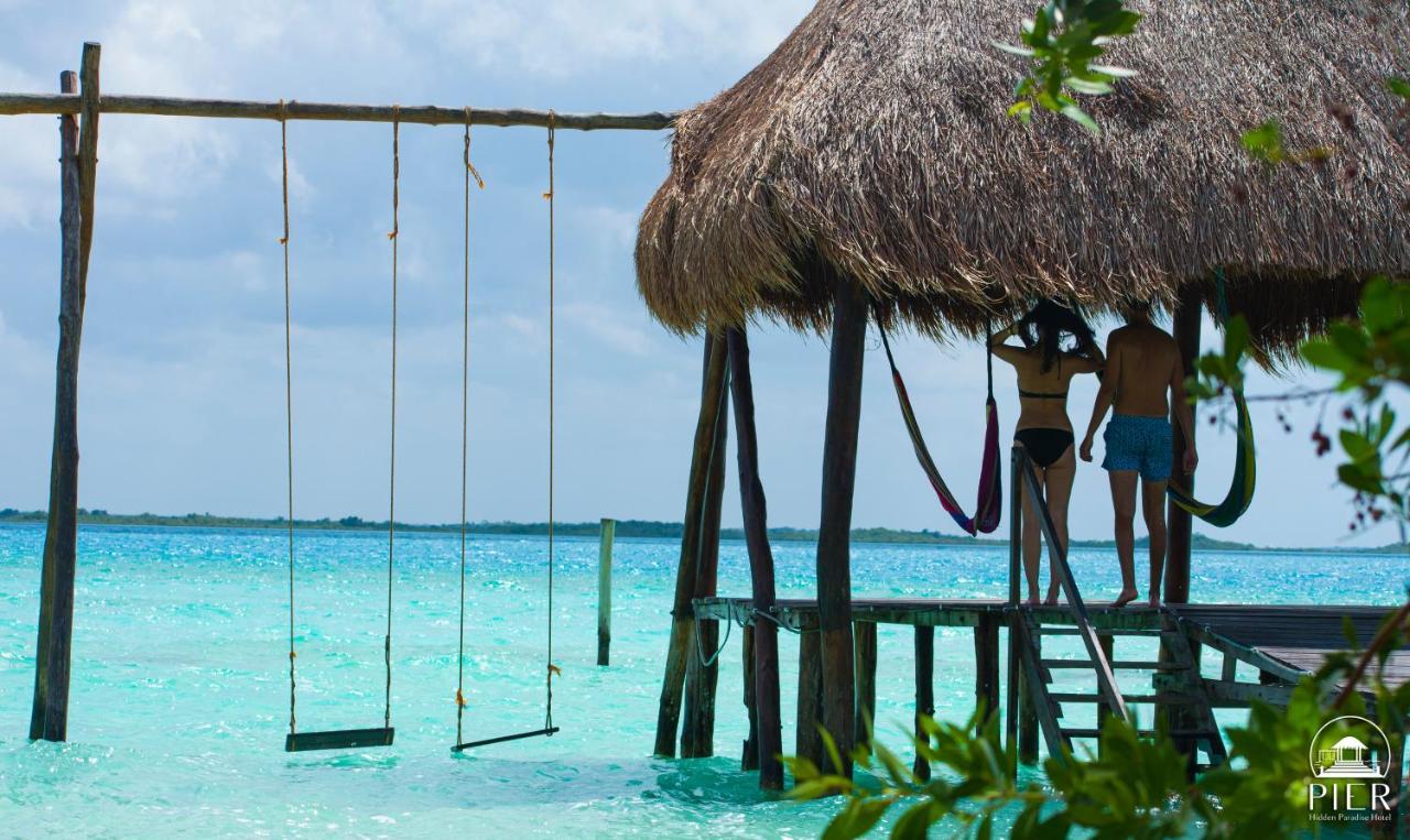 Hotel Wayak Bacalar - Todo Incluido المظهر الخارجي الصورة
