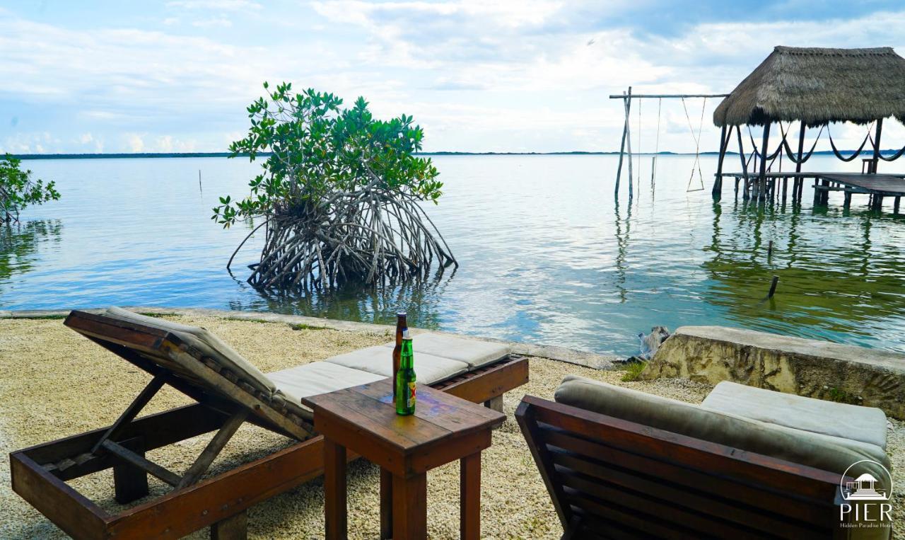 Hotel Wayak Bacalar - Todo Incluido المظهر الخارجي الصورة