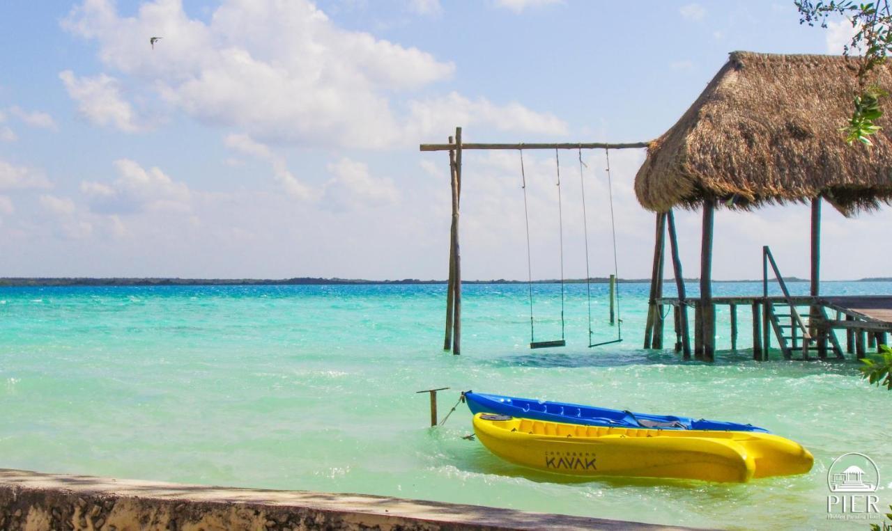 Hotel Wayak Bacalar - Todo Incluido المظهر الخارجي الصورة
