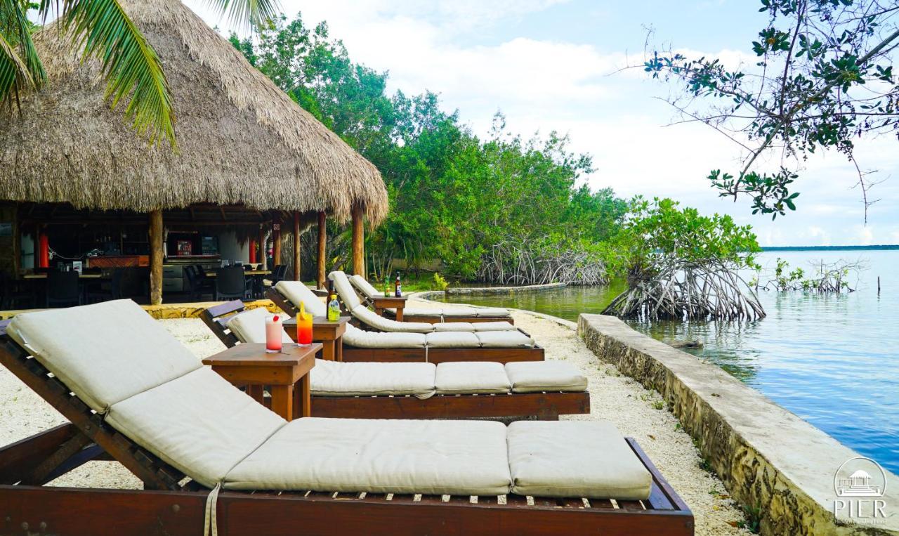 Hotel Wayak Bacalar - Todo Incluido المظهر الخارجي الصورة