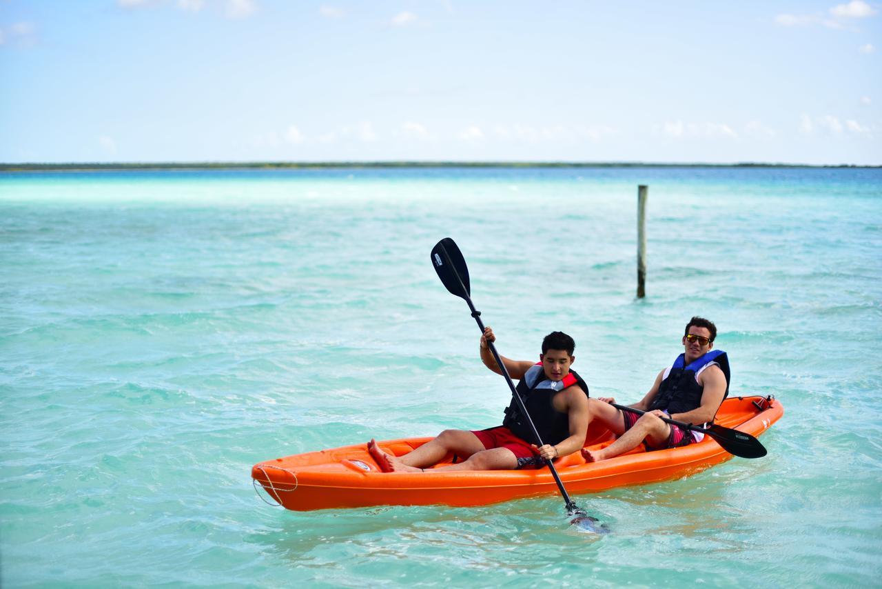 Hotel Wayak Bacalar - Todo Incluido المظهر الخارجي الصورة