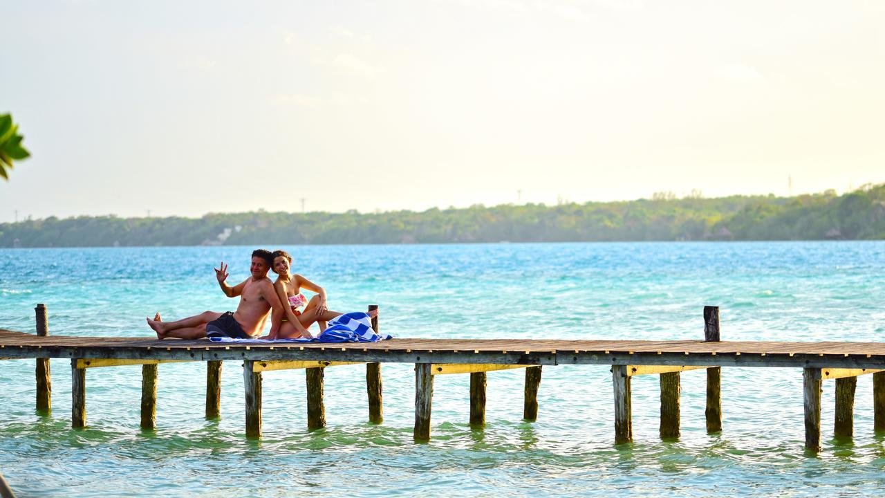 Hotel Wayak Bacalar - Todo Incluido المظهر الخارجي الصورة