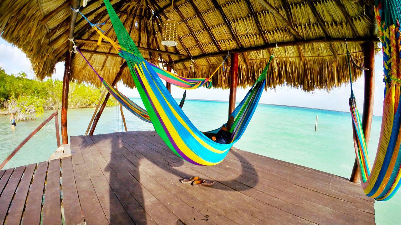 Hotel Wayak Bacalar - Todo Incluido المظهر الخارجي الصورة