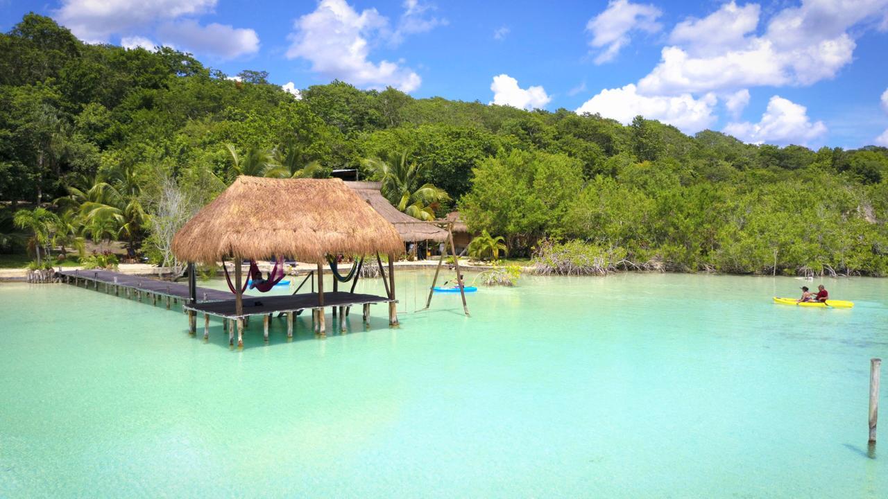 Hotel Wayak Bacalar - Todo Incluido المظهر الخارجي الصورة