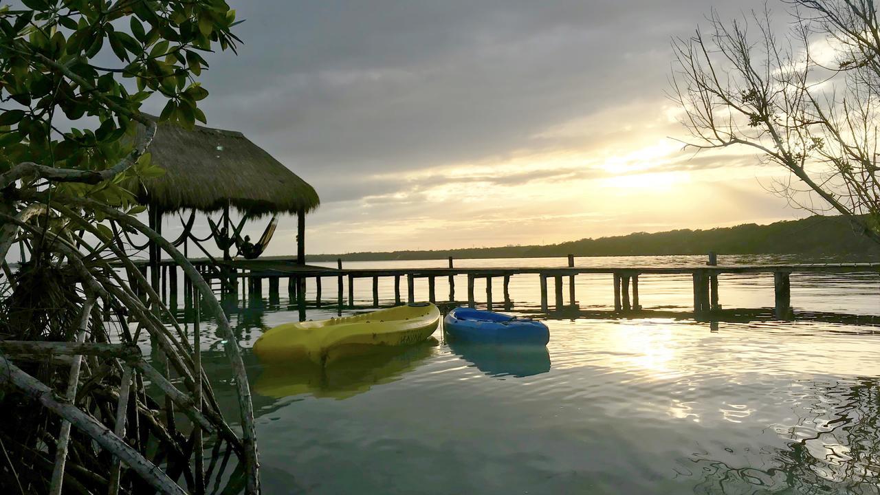 Hotel Wayak Bacalar - Todo Incluido المظهر الخارجي الصورة