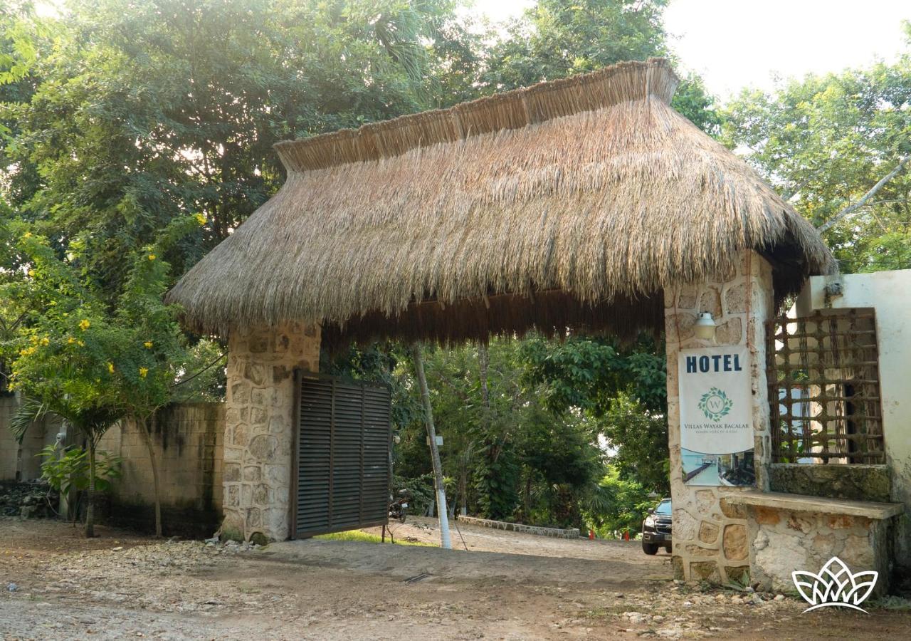 Hotel Wayak Bacalar - Todo Incluido المظهر الخارجي الصورة